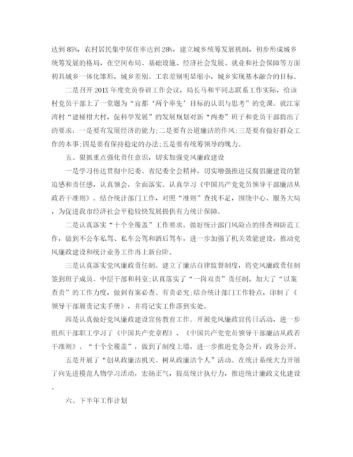精编之乡镇统计个人工作自我总结范文.docx