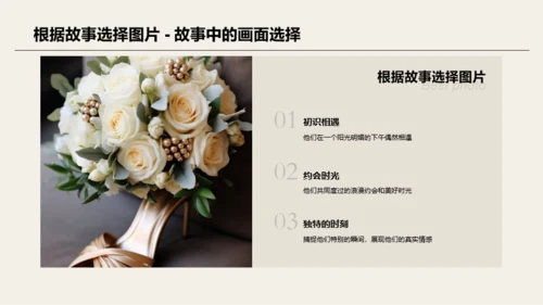绿色婚礼精彩瞬间定格相册展示PPT模板