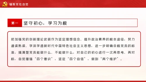 共产党员要讲党性勇担当守纪律党课PPT模板