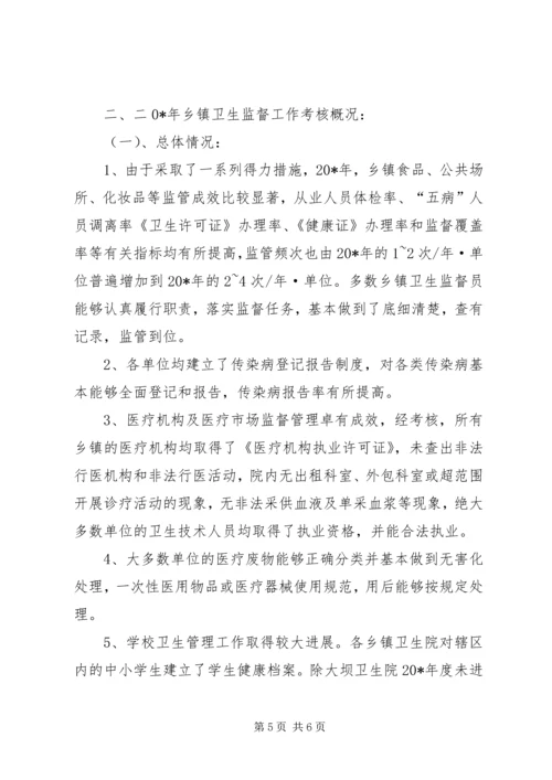 卫生监督所所长年终工作会的讲话.docx