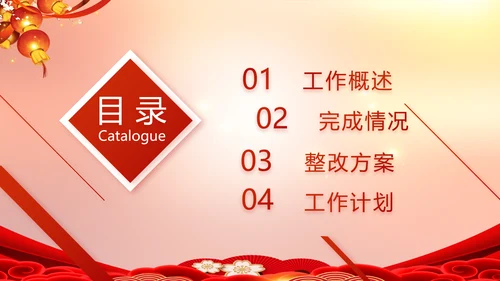 2红色022春节联欢晚会迎新春PPT