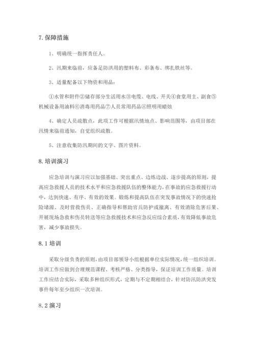 防洪防汛应急预案.docx