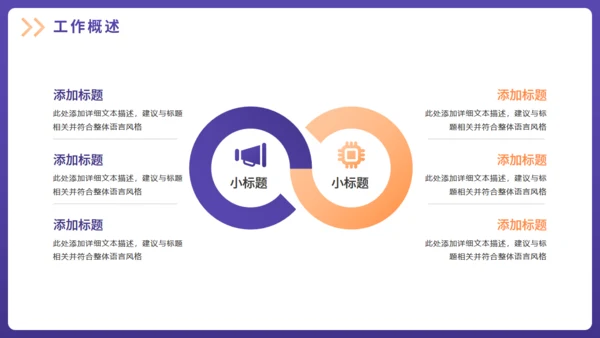 简约风格的工作总结汇报通用PPT模板