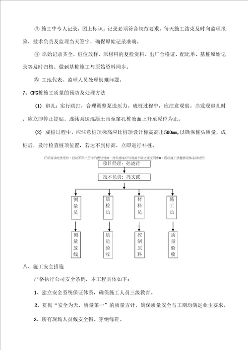 某地基处理工程施工组织设计