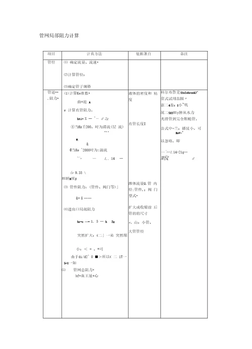 泵扬程计算详解