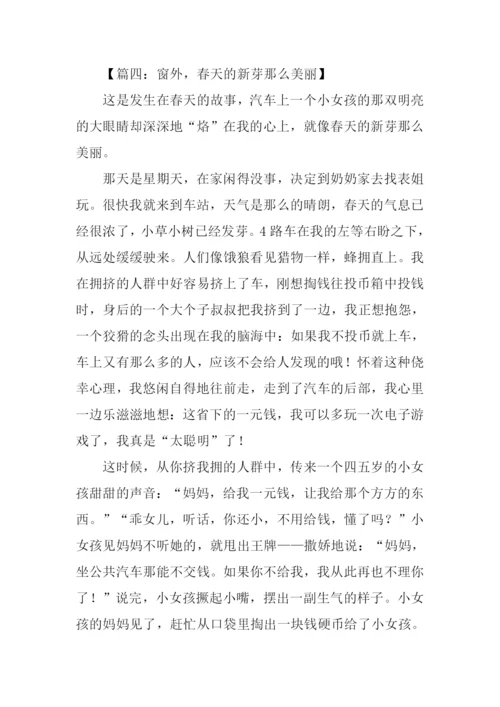 春天的作文800字.docx