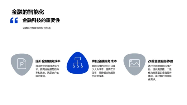 金融科技产品路演PPT模板