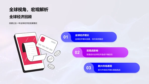 银行年度业务汇报PPT模板
