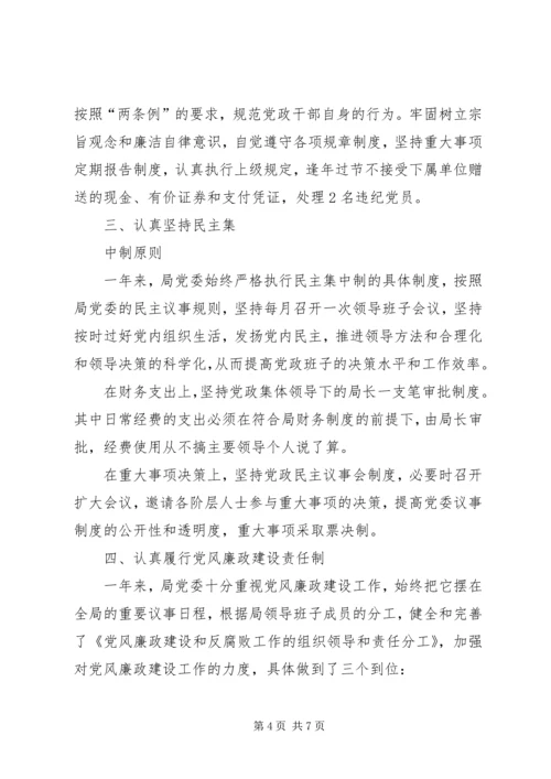 党风廉正建设工作总结.docx