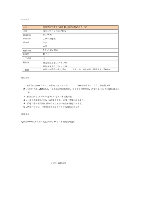 抗缪勒氏管激素AMH生殖内分泌方面的临床检测应用