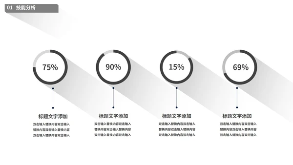 白色简约风大学生就业指导PPT模板