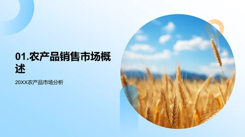 农产销售年中盘点