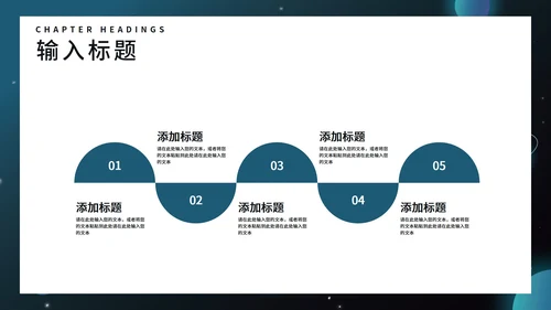 商务星空科技新品发布会PPT模板