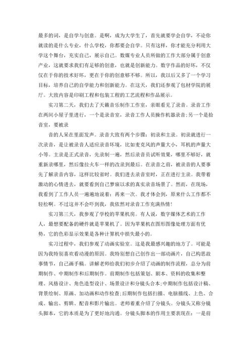 设计类实习报告范文六篇.docx