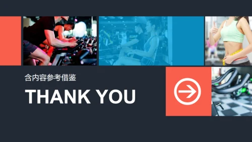 健身项目商业计划书通用PPT模板