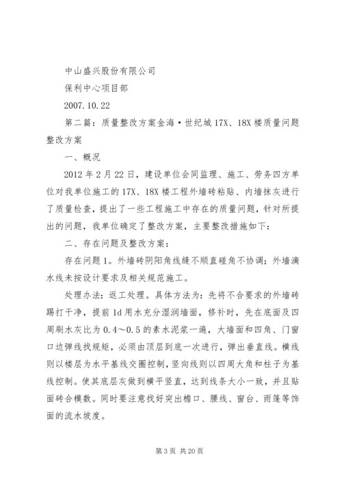 质量整改方案[推荐].docx