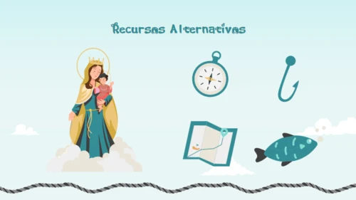 卡门圣母节介绍通用PPT模板