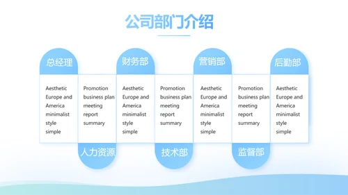 蓝色简约大方保险公司签约仪式总结动态PPT