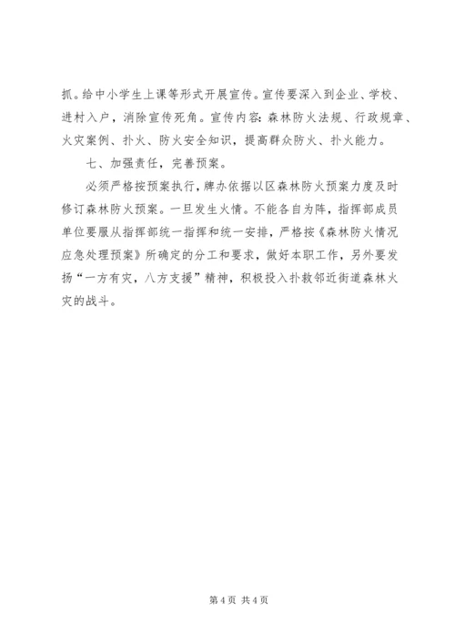 街道加强森林防火工作计划.docx