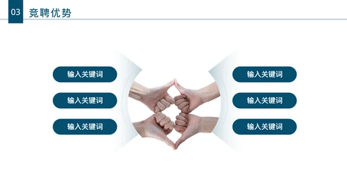 商务风岗位竞聘PPT