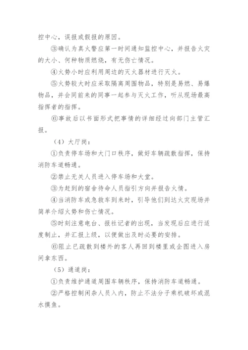 酒店火灾应急预案.docx