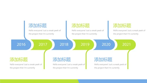 清晰时尚牙科年年终总结动态PPT