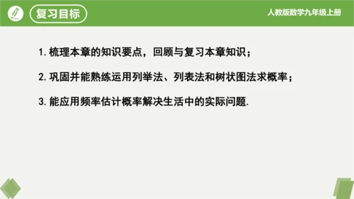 第25章 概率初步 复习课件(共19张PPT)