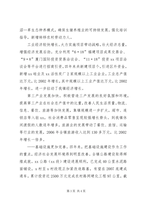 在镇人大会上的政府工作报告 (3).docx