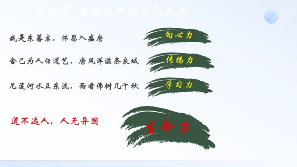 第4课 唐朝的中外文化交流 课件（共34张PPT）