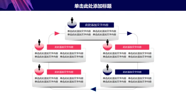 紫色简约大气年终总结通用PPT模板
