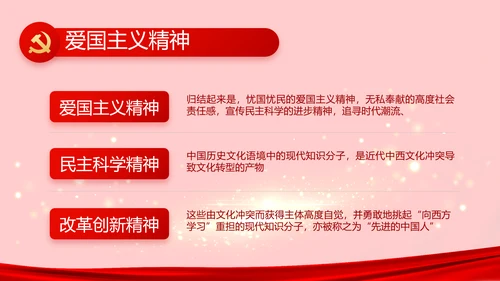 党支部党员风采展示工作总结汇报动态PPT模板
