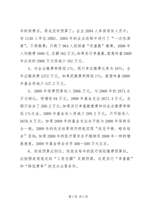 企业医疗保险参保情况调研报告.docx