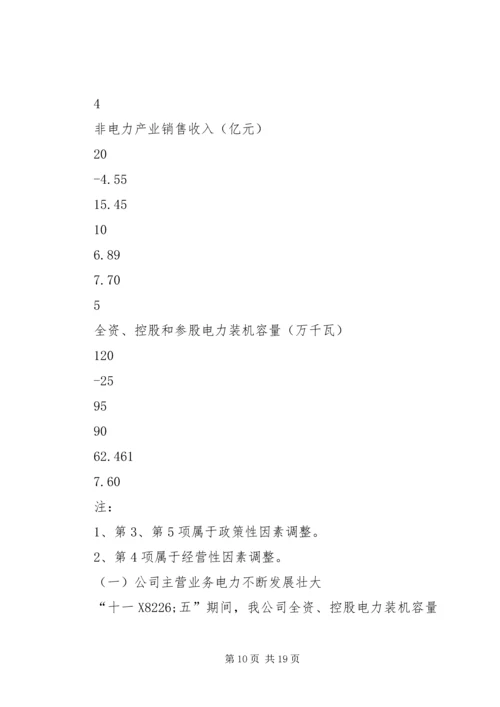 经营工作及十一五发展规划总结和201X年工作谋划及十二五发展规划.docx