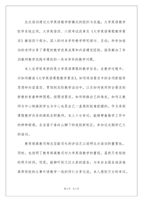 2022教师网络培训心得体会.docx