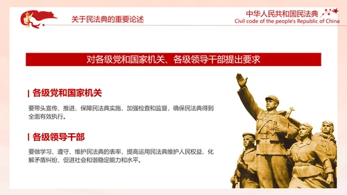 中国首部民法典解读PPT模板