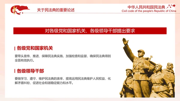 中国首部民法典解读PPT模板