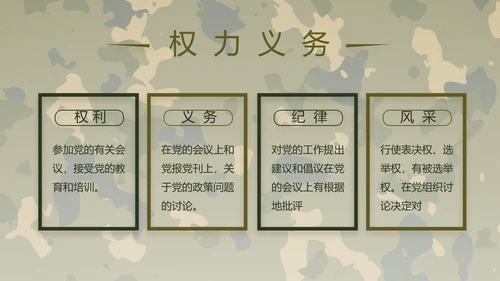 迷彩风部队军事工作总结汇报动态PPT