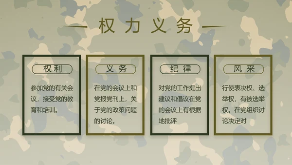 迷彩风部队军事工作总结汇报动态PPT