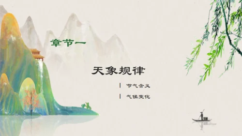 中国风立春通用PPT模板