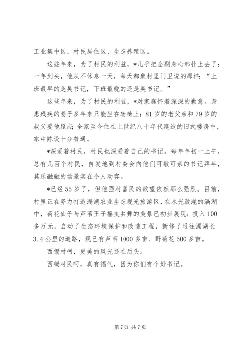 村党总支书记事迹材料.docx