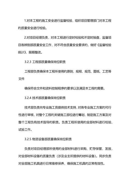 工程质量策划书培训资料.docx