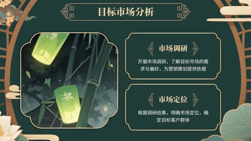 绿色中国风中元节活动策划与营销策略