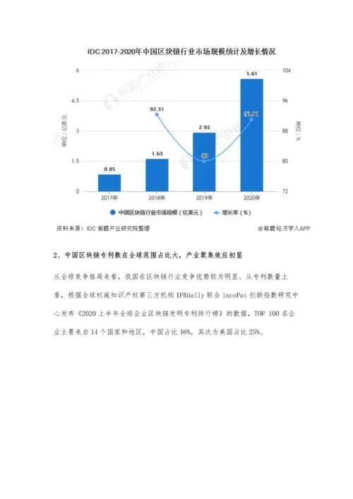 中国区块链行业市场现状及发展前景分析-未来市场规模有望达到万亿级别.docx