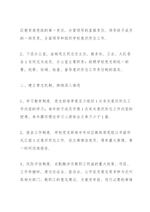 2022年学校意识形态工作实施方案例文.docx