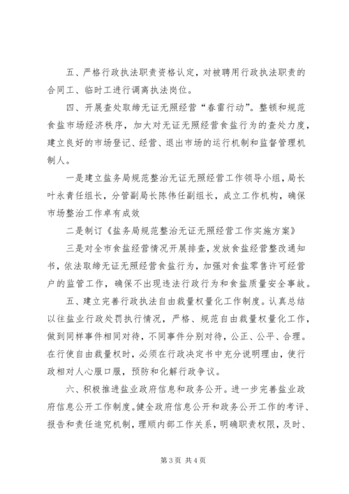 盐业行政年度工作计划.docx