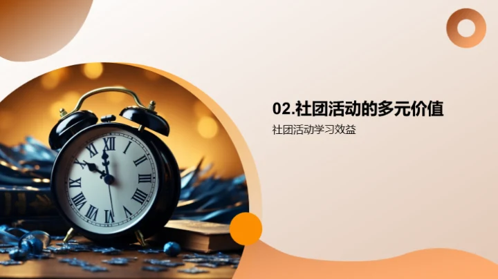 高三生涯与社团融合