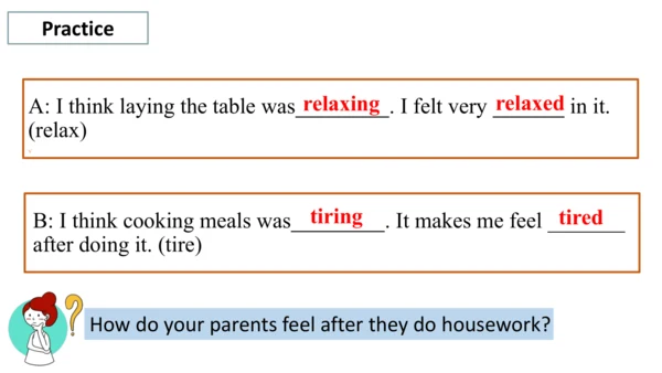 外研版九年级上册写作课件家务劳动主题Housework writing课件(共19张PPT)