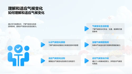 小寒气候分析PPT模板