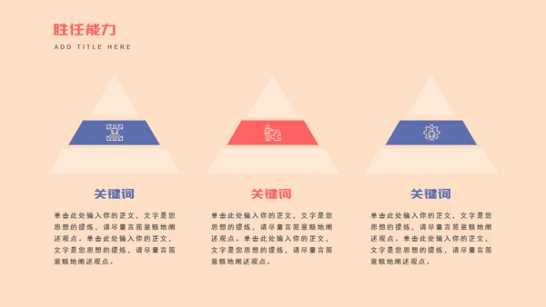 职场竞聘述职通用PPT模版