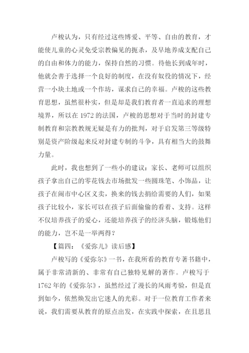 爱弥儿读后感1000字.docx